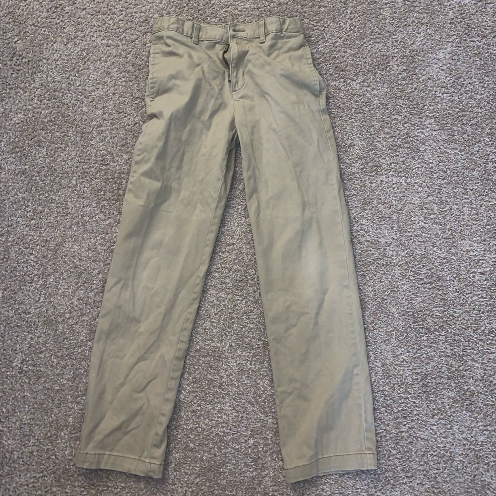 No tears-no holes- button and zipper intact- smoke free house